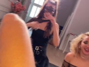 Surprise Creampie for Geisha Kyd during interview 7/16