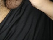 Masturbating my boyfriend to later have wild and hard sex 💦 while no one is home 🔥 14/16