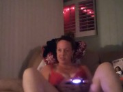 Girl Takes Off Her Dress (Bra and Panties) Smoking Cigarette