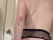 anal fingering and fucking compilation- busty goth pawg spreads and gapes asshole 9/16