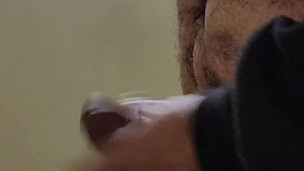 Jacking off at work