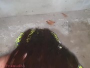 Extreme Sloppy Deepthroat Blowjob For Hubby Best Friend කෙල පෙරාගෙන පක උරන පොඩ්ඩි 1/16