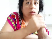 I discover my horny stepsister masturbating. Part 2. Suck my dick 7/16