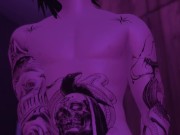 Kayden cums while masturbating solo in VR 3/16