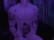 Kayden cums while masturbating solo in VR 9/16