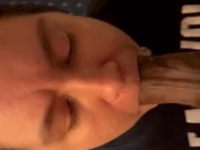 Deepthroat training - Screenshot 15 of 16 - Sloppy Blowjob