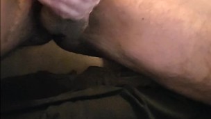 Hairy muscle bear flexing with cumshot on Webcam!