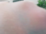 Foot Fetish Video: sexy beige NYLON feet. hot blonde MILF