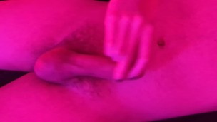 Cumming on my Hairy Stomach