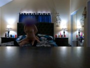 GF cumming over & over riding daddy 16/16