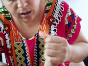 My stepsister likes to play with my cock in her mouth. 6/16