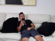 By mistake I send a picture of my dick to my stepsister. Now he wants to suck it 1/16