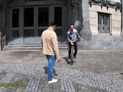 PETITE CEZCH Girl w PHAT PUFFY PUSSY Pounded in Taboo Threesome 3/16