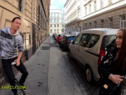 PETITE CEZCH Girl w PHAT PUFFY PUSSY Pounded in Taboo Threesome 7/16