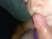 Stepsister blowjob and facial 16/16