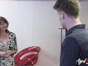 AGEDLOVE Horny mature lady got some pounding with handy guy 4/16