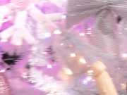 SEXY MOMMA - When Lily opens her present and sees a fat dildo, her lips are immediately moist 13/16