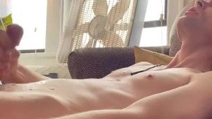 Covered my face in cum🥵