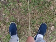 Backyard Pissing 8/16
