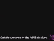 Freaky Brunette Bangs Her BFF Hard With A Strapon 15/16