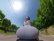 Riding in Public with no Panties 7/16