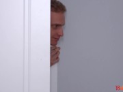 18videoz - Alice Xo - He's back there licking her sweet holes from behind and after she returns the favor with a blowjob 1/16