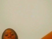 Ebony Masturbation With Pink Dildo 16/16