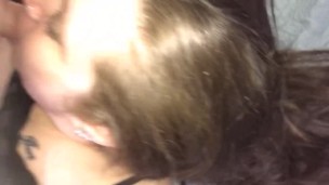 Wife gets surprise facial 💦💦🧖‍♀️
