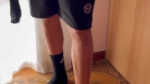 Carlos Domina torna dalla palestra