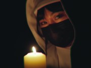 Nun who has never had sex with a man starts fantasizing about herself having sex with a man 2/16