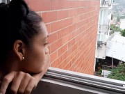 I surprise my stepcousin in her room 1/16