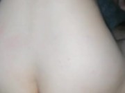 Latina delgada nalgona montando verga reverse cowgirl 3/16