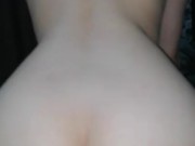 Latina delgada nalgona montando verga reverse cowgirl 6/16