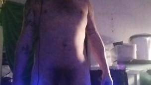 Playing a VR game naked (roommate was home)
