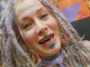 I get my PUSSY PIERCED and FUCKED - Anuskatzz BDSM HARDCORE - write me personal to get this clip 14/16