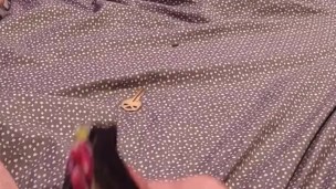 Jerking off into my step daughters panties