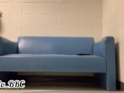 Quick Nut On The Waiting Room Couch 16/16