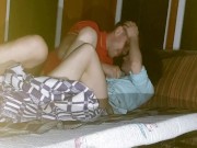 Curly brunette hotwife gives away her sexy body after the sauna 2/16