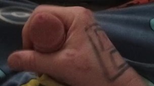 Strokin my cock in Pokemon pj's