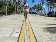 Sexo real y mamada en playa paradisíaca 2/16