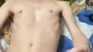 Дрочка сперма на лицо