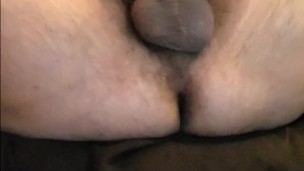 MUSCLE BEAR STROKES COCK AND SHOWS OFF HAIRY ASSHOLE!