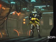 Alien sex in a starship. Female green alien gets fucked by a big monster 8/16