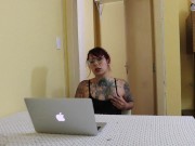 Lizzy Hartz BBC Masturbating Orgasm turned into Reality 1/16
