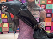 Anuskatzz loves overknee high heels - behind the scenes shooting for Z-filmz and Onlyfans 16/16