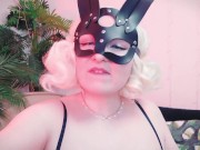Jerk Off Instructions JOI wearing rabbit mask dirty talk POV