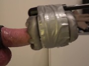 FUCKING MACHINE FLESHLIGHT QUICKSHOT HANDSFREE EPIC ORGASM SESSION - 10 DAYS WITHOUT CUM 7/16