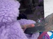 Anuskatzz sexy im Winter Schnee - Lautstärke an - Täglicher heißer content wartet in meinem OF 8/16