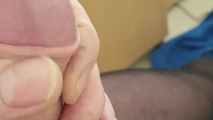 Cumshot on my tights