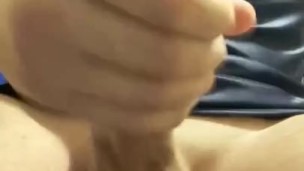 ALMOST GETTING CAUGHT JERKING MY BIG COCK OFF